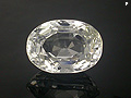 Cut Colorless Oval Chrysoberyl