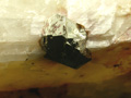 Pyrite Crystal in Calcite, Mogok, Burma