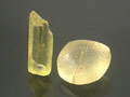 2 Yellow Danburite Crystals, Mogok, Burma
