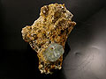 Aquamarine/Quartz in Matrix Specimen