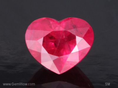 Cut Burma Ruby Heated, , 1.88 cts, 7.67 x 0 x 6.38 x mm