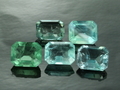 Cut Green Fluorite Calibrated OT 9 x 11 mm.
