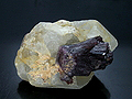 Rubellite Crystal in Quartz Specimen
