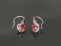 Spinel Earrings with 18K Yellow Gold