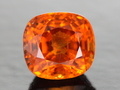 Cut Spessartine Garnet, Myanmar