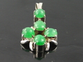 Jade Pendant with Silver