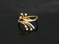 Diamond Ring with Yellow Gold